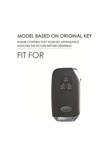 Wondernest Kia Carnival Ex/sx Hallmo Araba İnek Derisi Katlanır Anahtar Kılıfı Kahverengi