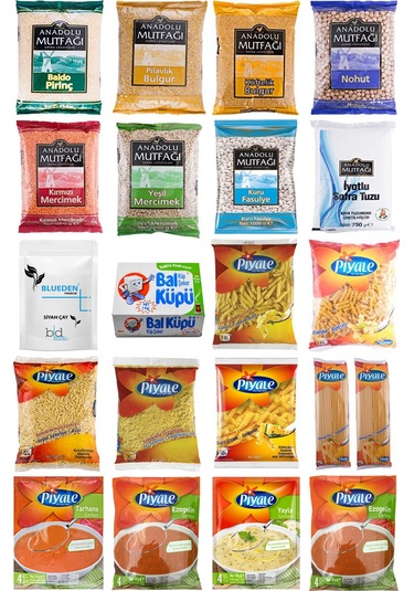 Blueden Kurban Kumanya Yardım Erzak Kolisi 40 Parça 7 Nolu Paket