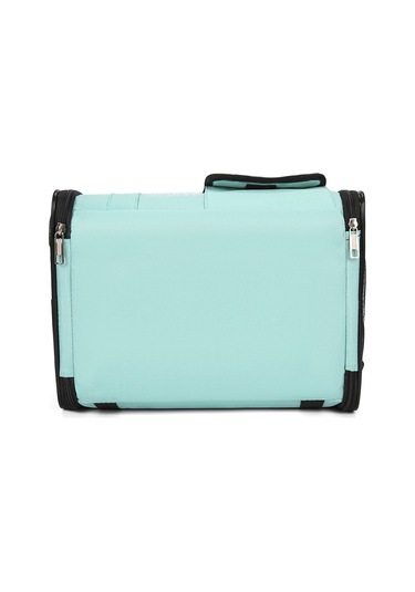 Basit Kontrast Pet Sırt Çantası Uzay Kapsülü Kedi Çantası Omuz Köpek Çantası Model 5 Mavi