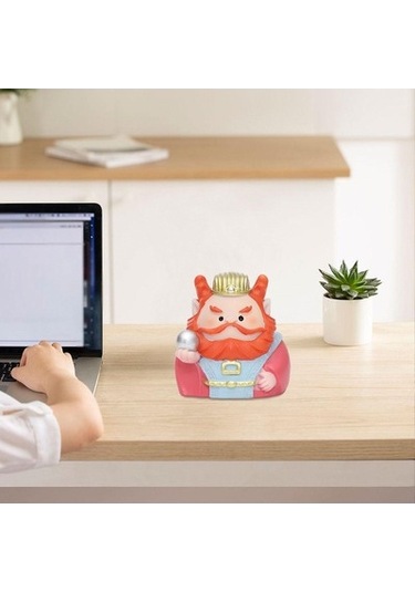 Lijinxu Magideal Karikatür Reçine Çin Ölümsüz Heykelcik Ejder-kral