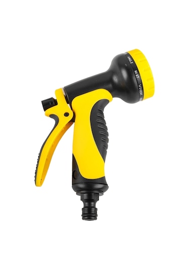 Symbee Çok Amaçlı Bahçe Hortumu Nozulu, 10 Farklı Püskürtme Modu İle Yüksek Basınçlı Sulama Çok Renkli