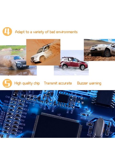 Araba Tpms Lastik Basıncı İzleme Sistemi İle 4 Harici Sensör Solar Şarj Hd Dijital Lcd Ekran Otomatik Alarm Sistemi