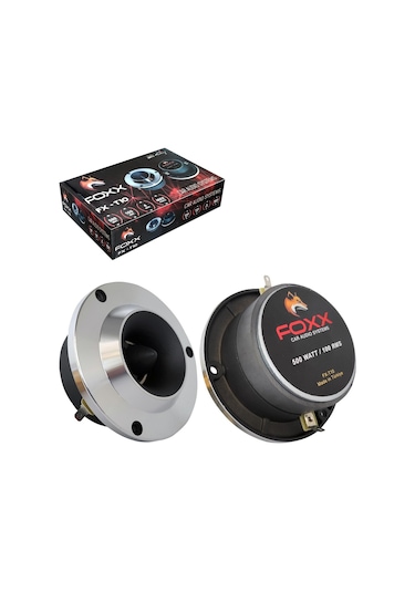 Dome Tweeter 500w 100 Rms 10cm Foxx Fx-t10