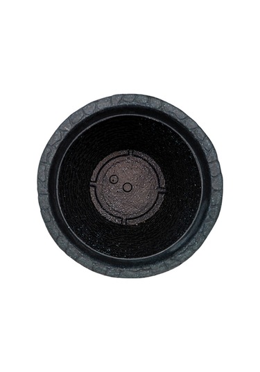 Bostann Dekoratif Saksı - Petra 120 - 80l - Antrasit