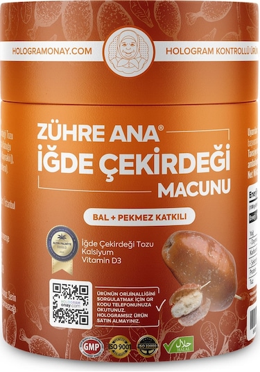 Zühre Ana İğde Çekirdeği Macunu 240 G