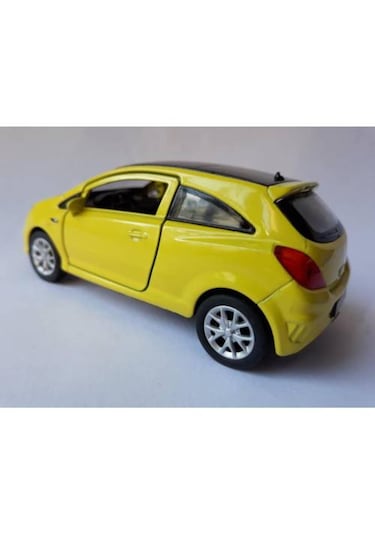 Opel Corsa Opc Metal Araba Diecast Koleksiyon Sarı