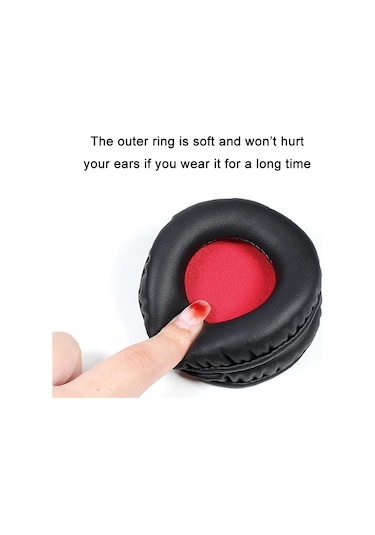 Audio-technica Ath-s200bt İçin 1 Çift Kulaklık Sünger Kulaklık Siyah - Mavi