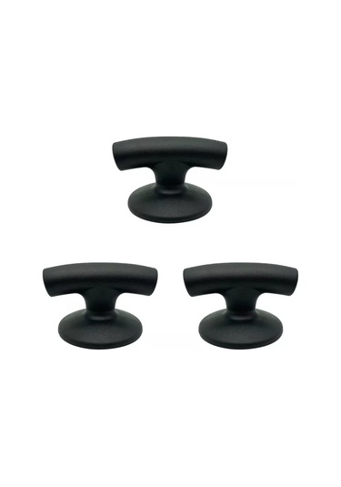 Expertland Kapak İçin Tutma Kolu, 3 Adet. 227246704 Siyah