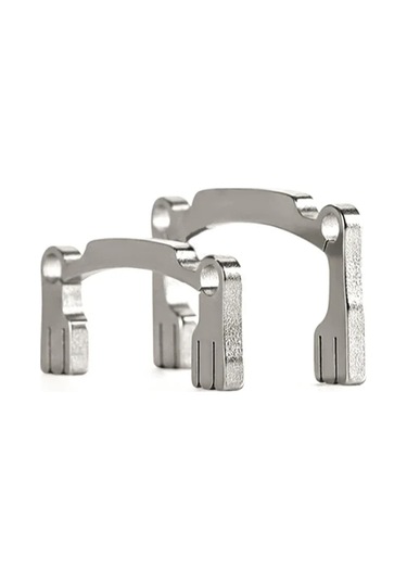 2 Adet/takım Diş Reçine Parlatma Şerit Tutucu Yüksek Taç Düşük Taç Diş Taşlama Zımpara Şekillendirme Parlatma Yardımcısı Araçları