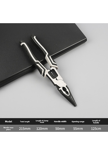 Reedark Endüstriyel Elektrikçi Testere Seti: Çift Uçlu Kesici, Dişli Somun, Uçlu Testere - Ev Ve İşyeri Kullanıma Dayanıklı Çelik