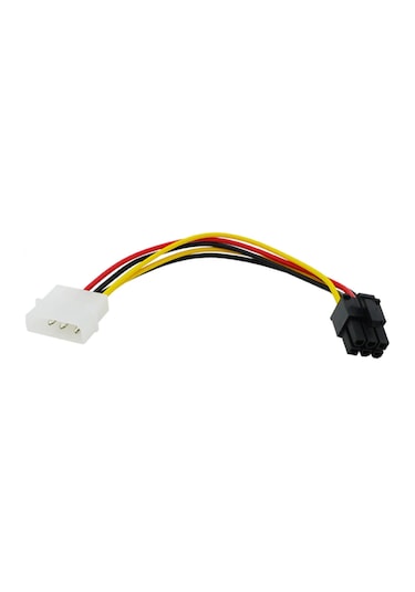 Tkz 7849 Molex 4 Pin 6 Pin Pci-e Dönüştürücü Ekran Kartı Güç Power Kablosu