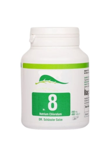 Schüssler Dr. Tuzları Nr 08 400 Tablet Natrium Chloratum