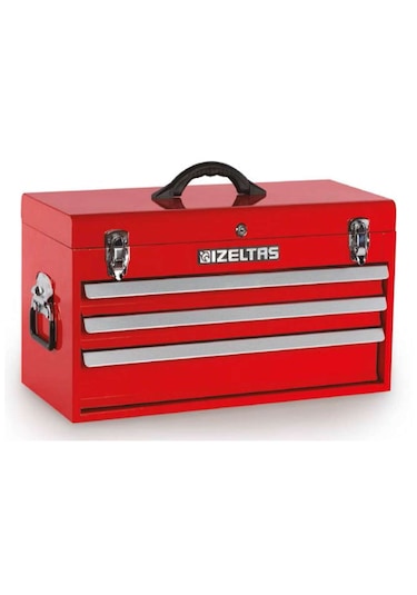 İzeltaş 8320 Çekmeceli Alet Sandığı Küçük Boy Boş 285X450X322 – 8320331001