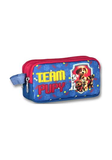 Cennec Team Pupy Erkek Çocuk Mavi-kırmızı Isı Yalıtımlı Beslenme Çantası Ve Kalemlik Seti