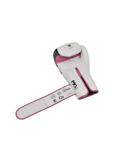 Ego F7 Boks Eldiveni Beyaz - Pembe