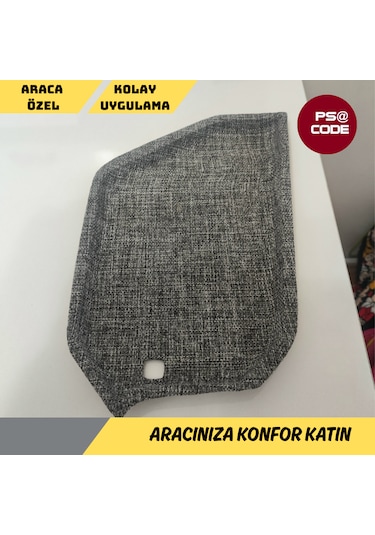 Peugeot 3008 Orta Konsol Kadife Kumaş Kaplı Kapak