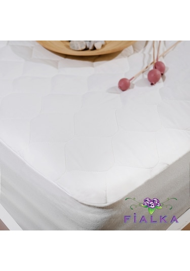 Fialka Alez Kapitoneli Fitted Lastikli 200X200 King Size
