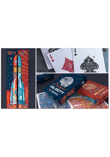 Cartamundi Escape Velocity Blue Oyun Kağıdı İskambil Kartları