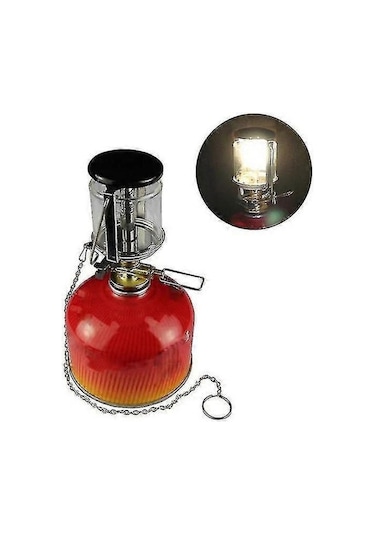 Bloomnest Açık Hava Kamp Gaz Isıtıcı, Taşınabilir Çadır Feneri, Mini Kamp Lambası, Gaz Işığı, Meşale Kamp Isıtıcı, Hafif Ve Güvenli, Kompakt, Paslanmaz Çelik, Gümüş Renk Asorti Çok Renkli