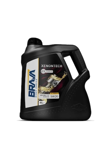 Brava Xenontech 5W-20 Tam Sentetik Motor Yağı 2 x 4 L