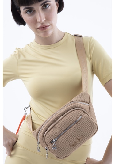 Unıted Colors Of Benetton Kadın Bel Çantası Bnt 1559 Ten