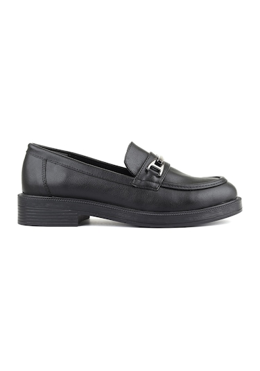 Pierre Cardin 54169 Comfort Tokalı Loafer Kadın Ayakkabı 867800000645 01 Siyah