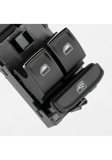 Volkswagen Golf 7 Cam Açma Anahtarı Düğmesi Kromlu 2014-2018