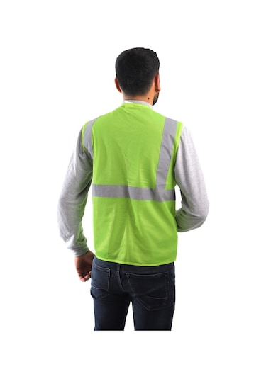 Mühendis Tipi Ikaz Yeleği - Sarı