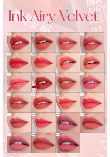 Peripera Ink Airy Velvet Ruj 15 Soft Coral