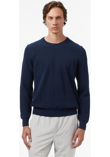 Nautica Erkek Lacivert Classic Fit Kazak-11667 4nv-lacivert