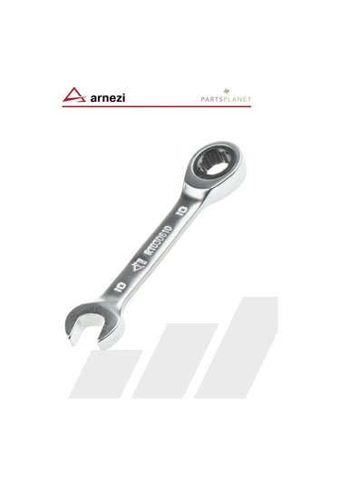 Arnezı 10 Mm Kombine Anahtarı, Kısa, Mandal Dişli 148655823