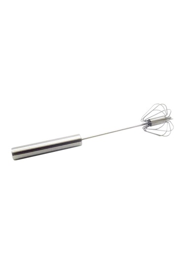 Kosona Ev Fırıncılığı İçin Paslanmaz Çelik Yarı Otomatik Elle Basma Döner Mikser - Yumurta, Krema, Sosu Hızlı Karıştırıcı 30.5cm Diğer