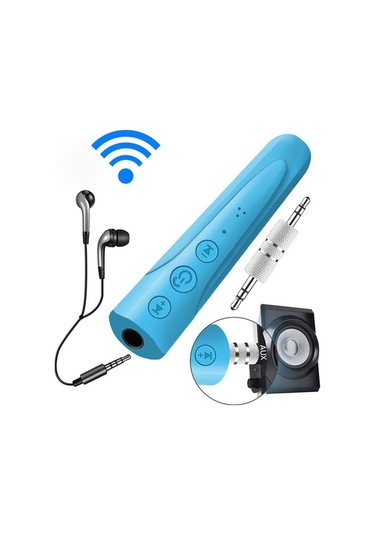 Fortunelane Kablosuz Bluetooth 4.1 Alıcı Verici - Taşınabilir Hoparlör Ve Kulaklık İçin 3.5mm Aux Bağlantılı, Mikrofonlu