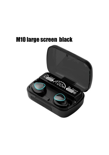Vyopbc M10 Tws Bluetooth Kulaklık - Mikrofonlu, Şarj Kutusu, Led Ekran, Kablosuz Kulakiçi Kulaklık4.0stereoıpx4 - Ip5xvar6 Saat M10 Tws Kulak Üstü