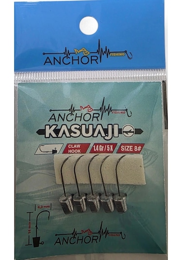 Anchor Kasuaji Lrf Jighead 0,6 Gr 5 Li Paket - Standart