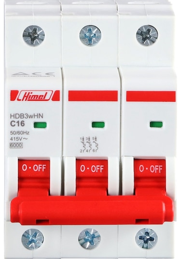 Himel 3x16a B 4,5ka Otomatik Sigorta