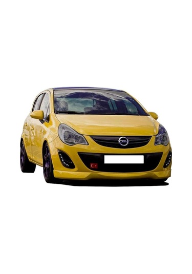 Opel Corsa D 2011-2015 Makyajlı Stainmetz Ön Tampon Ek Plastik