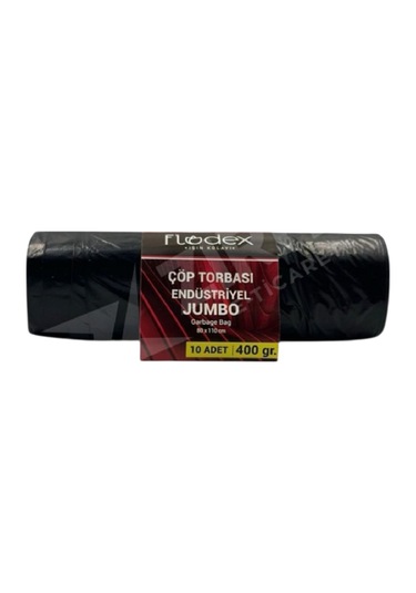Endüstriyel Çöp Torbası 10'lu 400 Gr. 80 110 Cm.