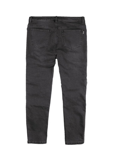 Icon Slabtown Denim Korumalı Motosiklet Pantolonu Siyah