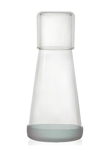 Springsun Yaz Serinletici 800ml Cam Buzlu Çaydanlık - Pratik Ve Dayanıklı Ev İçecek Seti Şeffaf