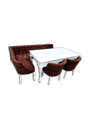 Çay Mutfak & Balkon Köşe Takımı Kapitoneli Birinci Sınıf Gürgen (519002694) Beyaz Çay Mutfak & Balkon Köşe Takımı Kapitoneli Birinci Sınıf Gürgen (519002694) Beyaz