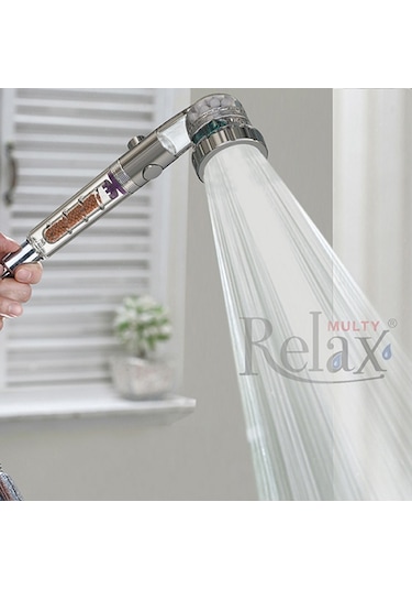 Relax Shower Multy Üç Fonksiyon Duş Başlığı - Hortum.Askı Aparatı Diğer