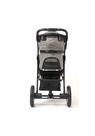 Zampa Melona Kedi Köpek Arabası Gri Sp05cst-g - Katlanabilir Ve Konforlu Taşıma Çözümü