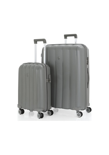 Mçs Polipropilen 2li Valiz Seti Büyük & Kabin V305 S21yy1000077-set 00006 Gri