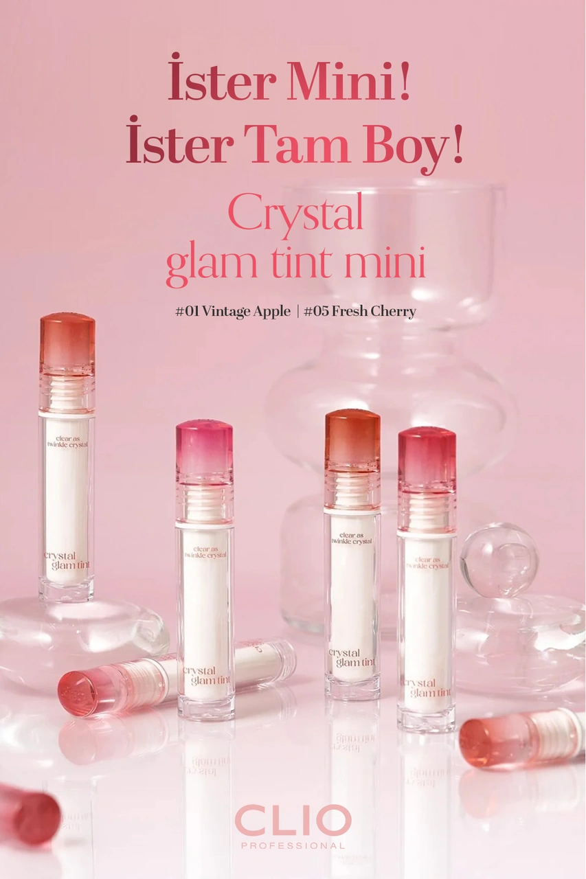 Clio Tint Crystal Glam Tint Mini 05 Fresh Cherry