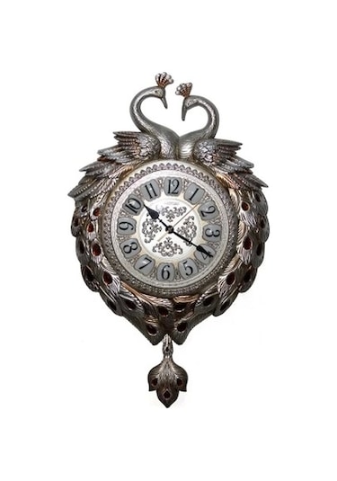 Tavuskuşu Duvar Saati Model 3 Çok Renkli