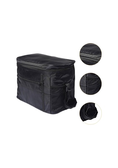 Suntek Yalıtımlı Soğutucu Çanta İkram Ofisi Dış Siyah