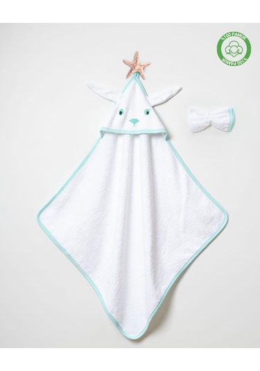 Tavşan Kulaklı Silgi Havlu Mint