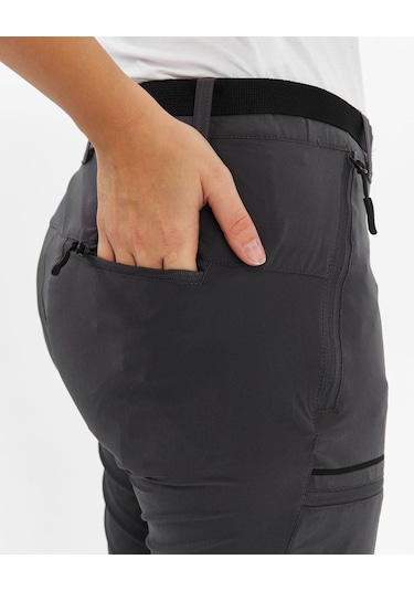 Mapamyumco Quick Dry Kadın Trekking Pantolon-füme