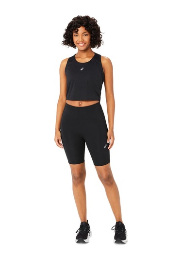 Asics ROAD HIGH WAIST 8IN SPRINTER Siyah Women Bisikletçi Taytı 2012C967-001 Siyah